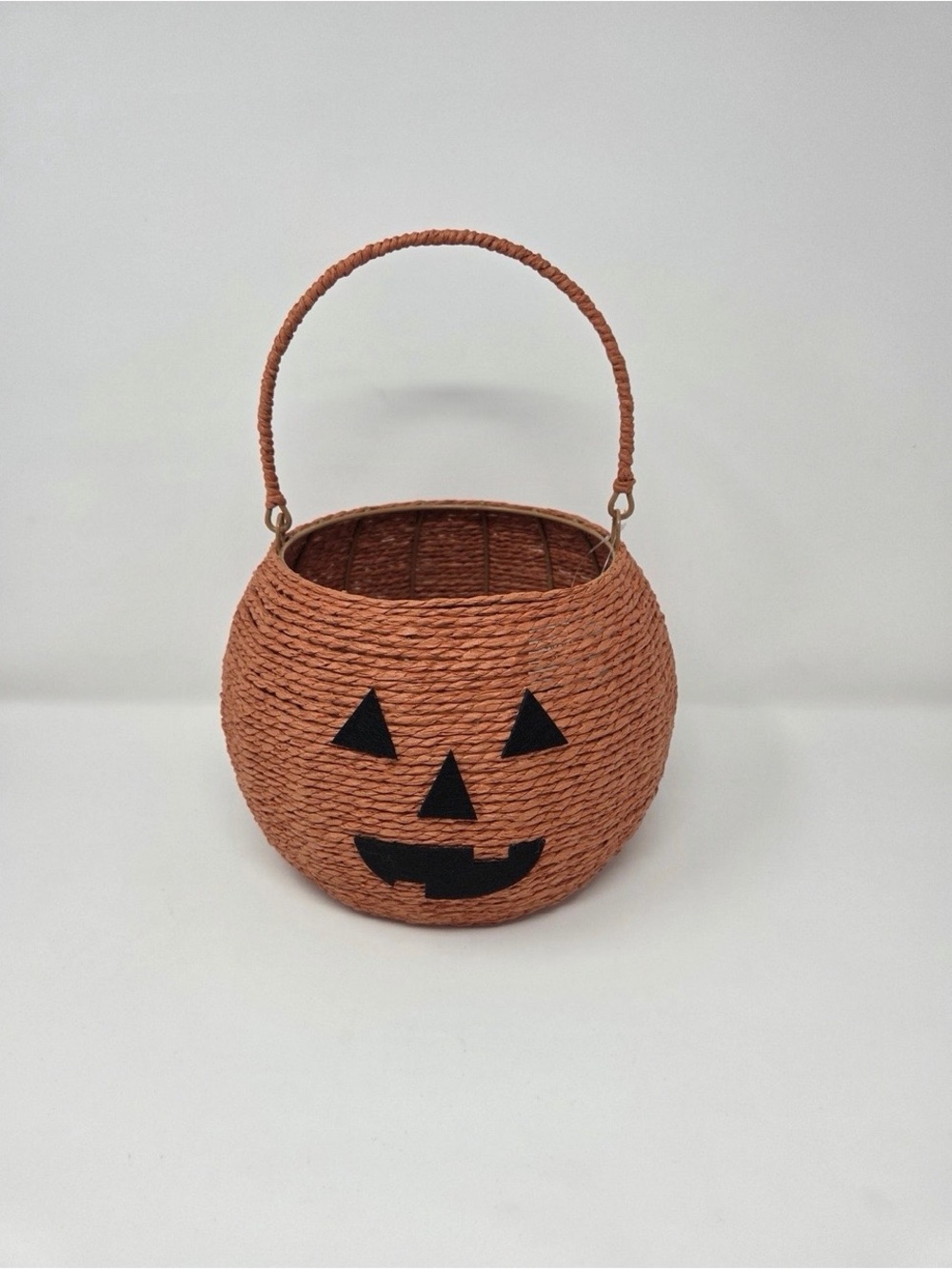 Target Bullseye Playground Halloween 2026 Woven Storage Basket Jack O' Lantern